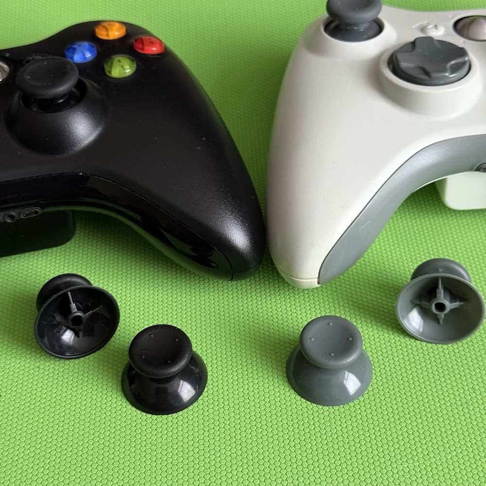 2x Xbox 360 Analog Stick thumbstick Caps - UK