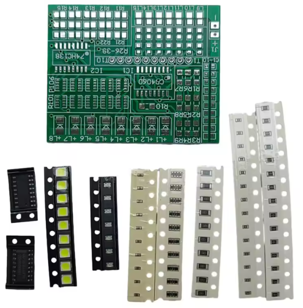 SMD soldering practice board kit 2 - UK