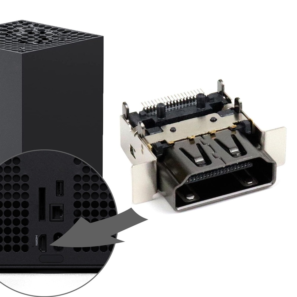 Xbox Series X HDMI port