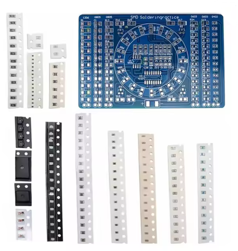 SMD soldering practice board kit - UK