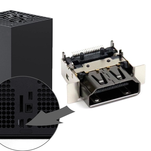 Xbox Series X HDMI port